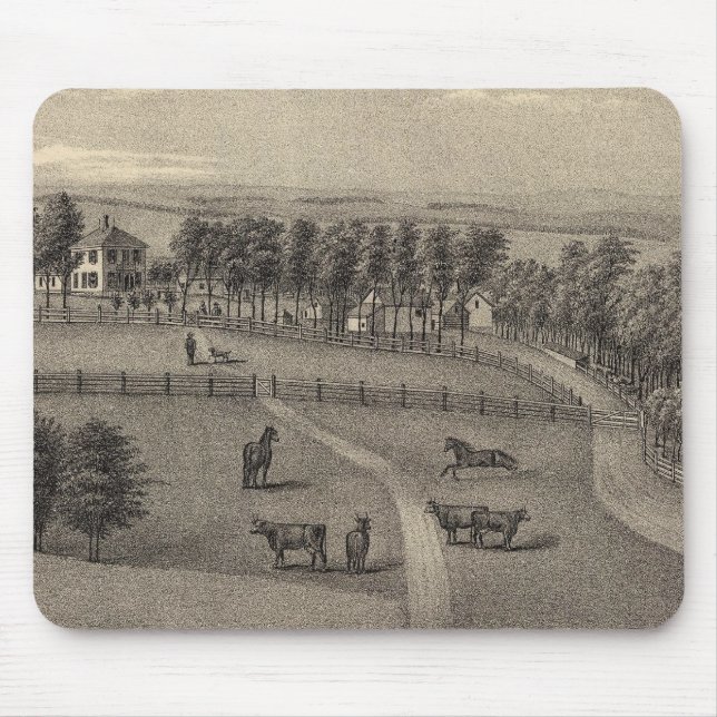 Hickmann, Nebraska Mouse Mat (Front)