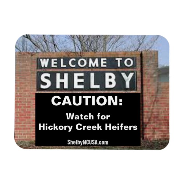 Hickory Creek Heifers flexible magnet (Horizontal)