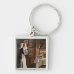 Hickory, Dickory, Dock Key Ring