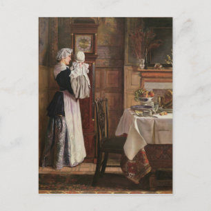 Hickory, Dickory, Dock Postcard