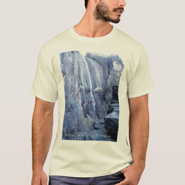 Hickory Nut Falls, North Carolina T-Shirt (Front)