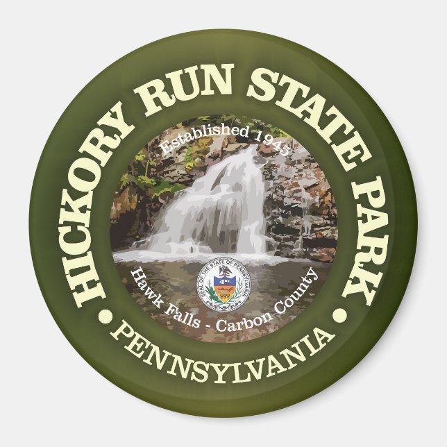 Hickory Run SP Magnet (Front)