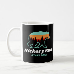 Hickory Run State Park Pennsylvania PA Bear Retro  Coffee Mug