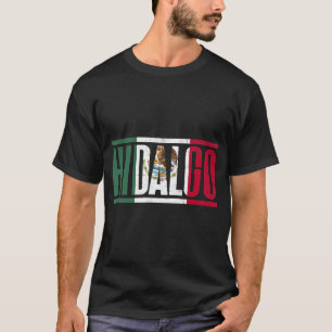 Hidalgo con la bandera de MÃ©xico T-Shirt