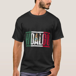 Hidalgo con la bandera de MÃ©xico T-Shirt