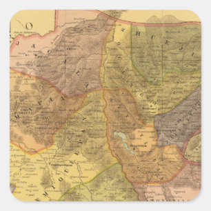 Hidalgo Square Sticker