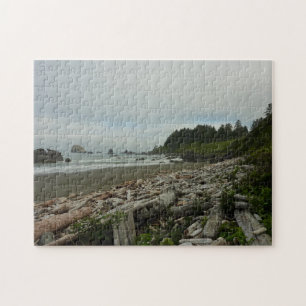 Hidden Beach I at Redwood National Park Jigsaw Puzzle