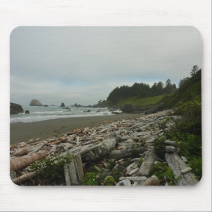 Hidden Beach I at Redwood National Park Mouse Mat