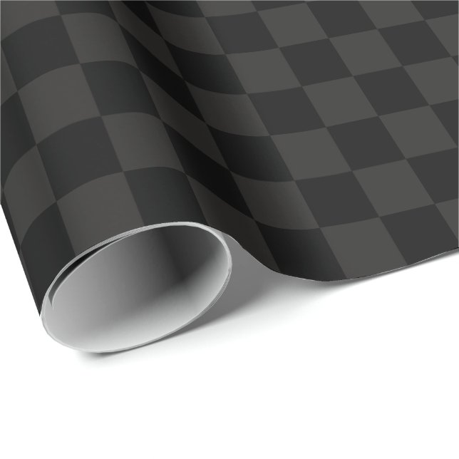 Hidden Black Wrapping Paper (Roll Corner)