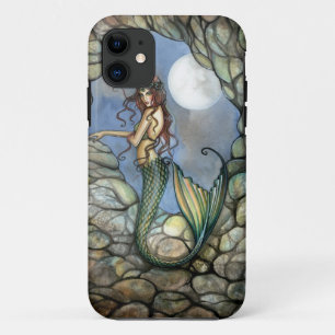 Hidden Cavern Mermaid Fantasy Art Mermaids iPhone 11 Case