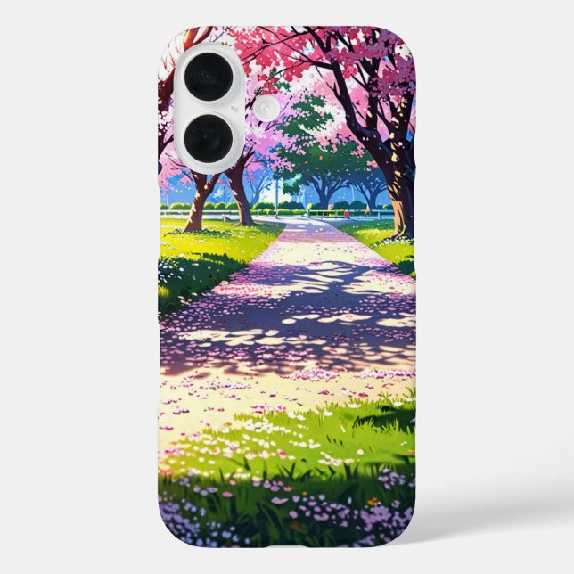 Hidden Cherry Blossom Grove Case-Mate iPhone Case (Back)