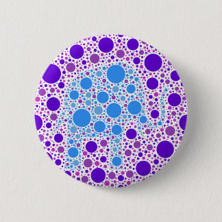 Hidden Elephant Dots 6 Cm Round Badge