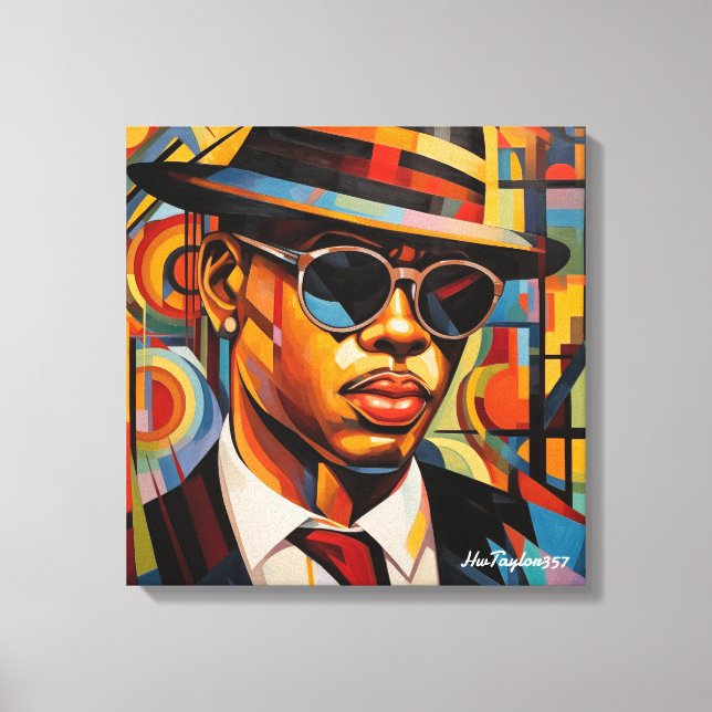 Hidden Eyes Canvas Print (Front)