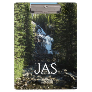 Hidden Falls in Grand Teton National Park Clipboard