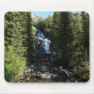 Hidden Falls in Grand Teton National Park Mouse Mat
