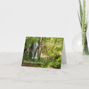 Hidden Falls Thinking Of You Card