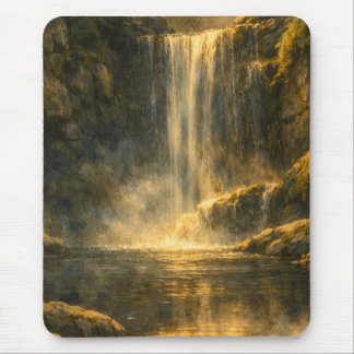 Hidden Forest Waterfall – Mousepad