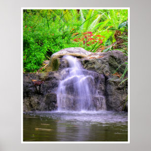 Hidden Garden Cascade Poster