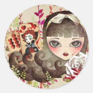 Hidden Garden Classic Round Sticker