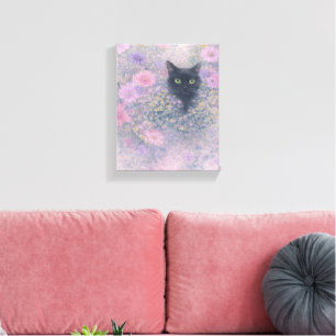 Hidden in Bloom Canvas Print