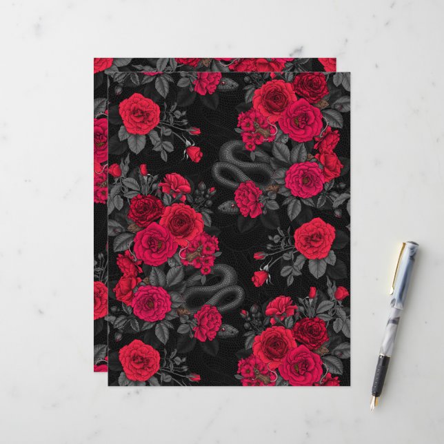 Hidden in the roses (Front/Back In Situ)