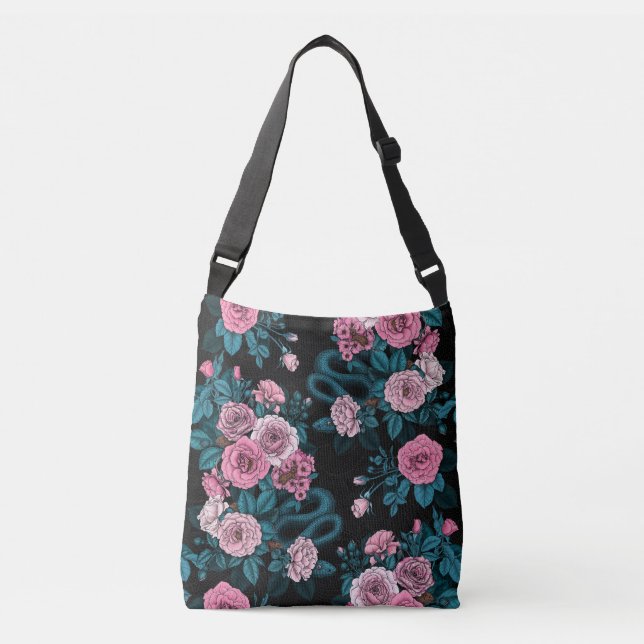 Hidden in the roses 2 crossbody bag (Front)