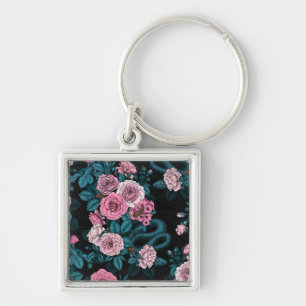 Hidden in the roses 2 key ring