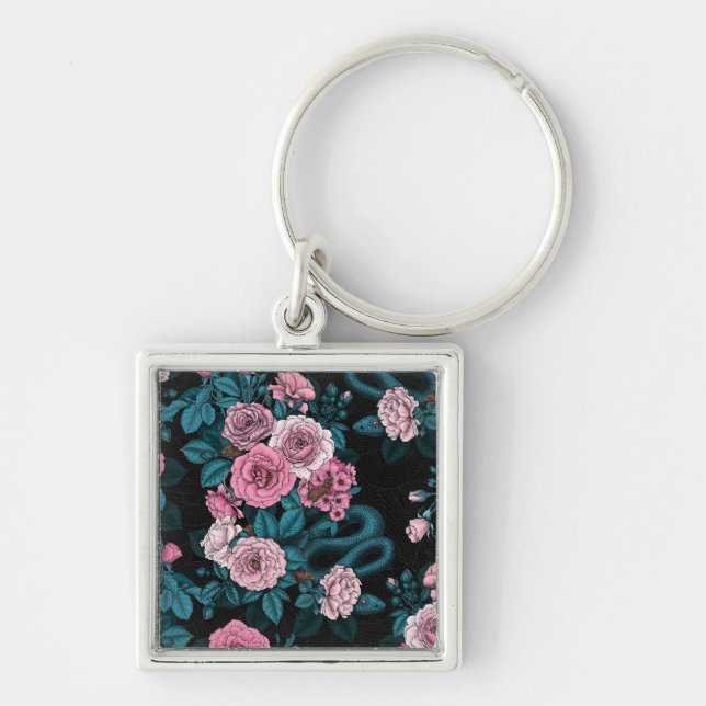 Hidden in the roses 2 key ring (Front)