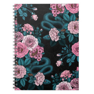 Hidden in the roses 2 notebook