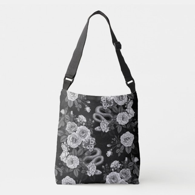 Hidden in the roses 3 crossbody bag (Front)