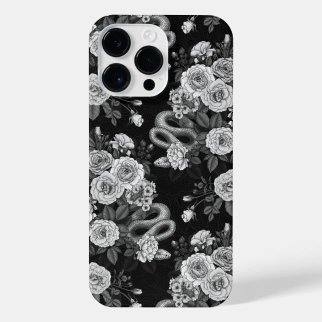 Hidden in the roses 3 iPhone case (Back)