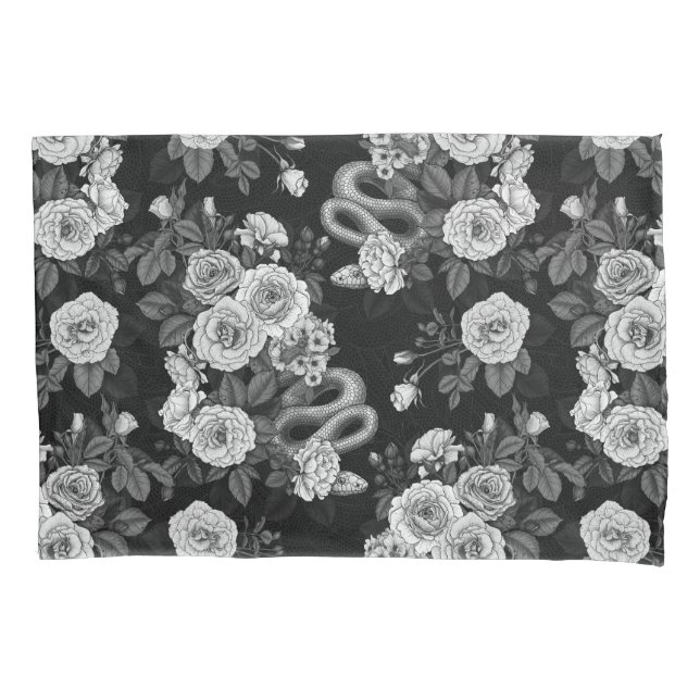 Hidden in the roses 3 pillowcase (Front-Left)