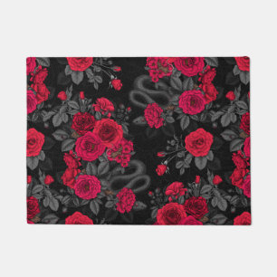Hidden in the roses doormat