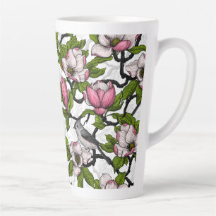 Hidden in the roses latte mug