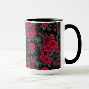 Hidden in the roses mug