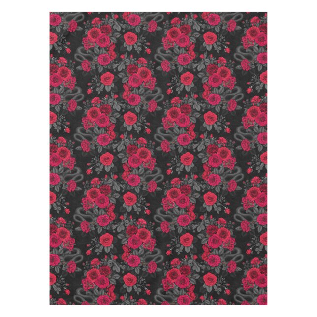 Hidden in the roses tablecloth (Front)