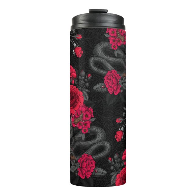 Hidden in the roses thermal tumbler (Front)