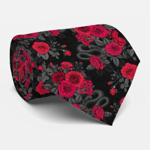 Hidden in the roses tie