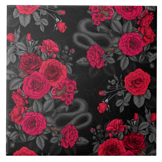 Hidden in the roses tile (Front)