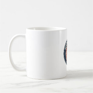 Hidden Liberty Patriotic Patriotic Optical Illusio Coffee Mug