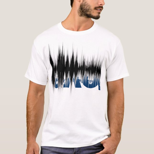 Hidden Love Sound Wave T T-Shirt (Front)