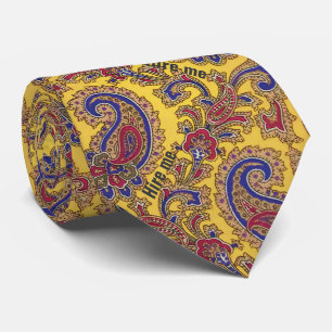 Hidden Message Neck Tie "Hire Me" or Customize It
