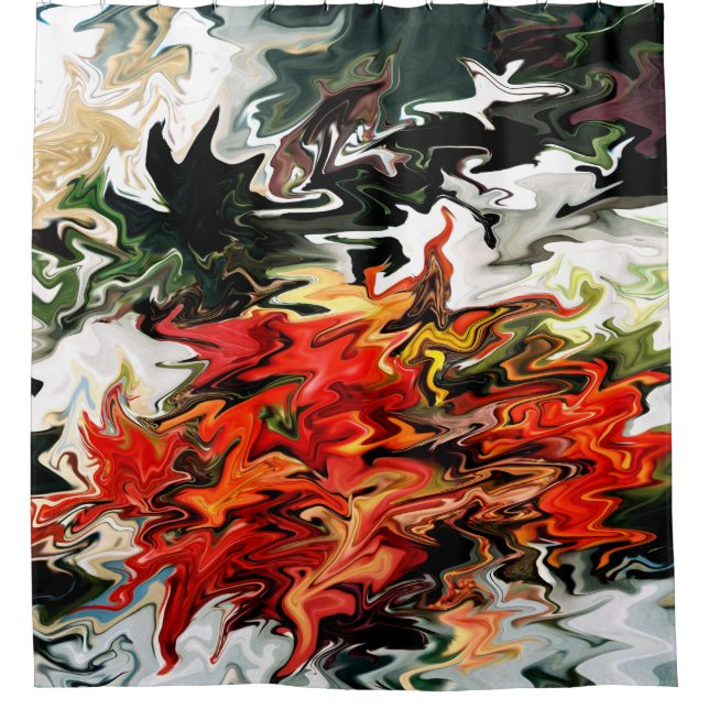 Hidden musical note...... shower curtain (Front)