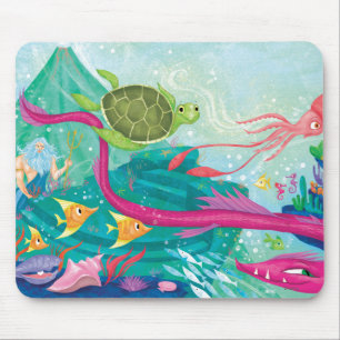 Hidden Ocean Treasures Mouse Mat