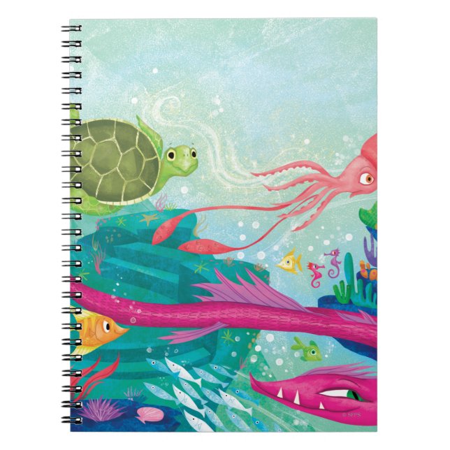 Hidden Ocean Treasures Notebook (Front)