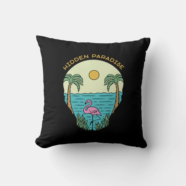 Hidden Paradise Cushion (Front)