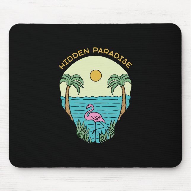 Hidden Paradise Mouse Mat (Front)