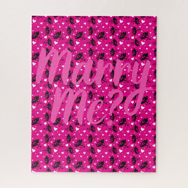 Hidden Proposal Engagement Jigsaw Puzzle (Vertical)