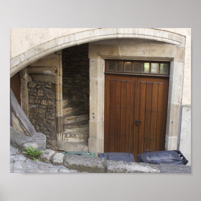 Hidden Stairs Luxembourg City Poster (Front)