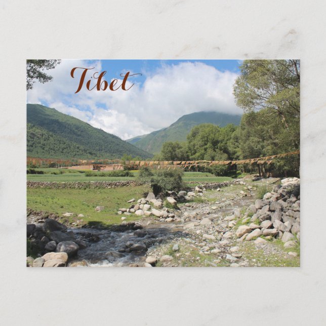 Hidden Tibetan Valley Postcard (Front)